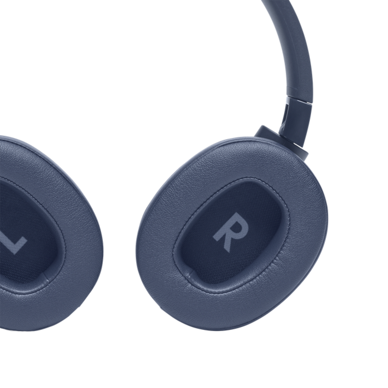 JBL Tune 760NC - Lightweight, Foldable Over-Ear Wireless Headphones with Active Noise Cancellation - Blue